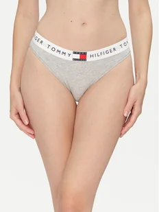 Tommy Hilfiger Figi klasyczne UW0UW06038 Szary - Majtki damskie - miniaturka - grafika 1