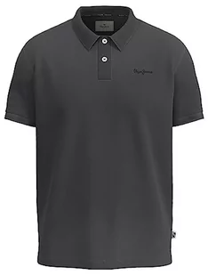Pepe Jeans Oliver Gd męska koszulka polo, Czarny (sprany w czarny), L - Koszulki męskie - miniaturka - grafika 1