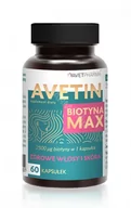 Włosy, skóra, paznokcie - Avetin Biotyna Max x 60 kaps (Avet Pharma) - miniaturka - grafika 1
