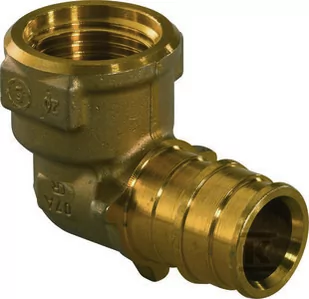 Uponor QE kolano z gwintem wewn. PL 16-Rp1/2"FT - Łączniki, trójniki, kształtki - miniaturka - grafika 1