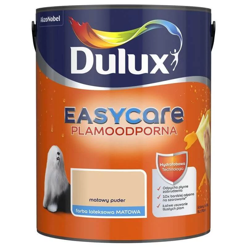 Dulux Emulsja Easy Care Matowy Puder 5l 70042
