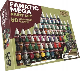 Army Painter The Army Painter: Warpaints - Fanatic - Mega Paint Set - Akcesoria i części modelarskie - miniaturka - grafika 1