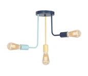 Wyposażenie pokoiku dziecięcego - Dziecięcy żyrandol natynkowy CANDELA 3xE27/60W/230V - miniaturka - grafika 1