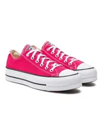 Trampki damskie - Converse Sneakersy "Chuck Taylor Lift" w kolorze różowym - miniaturka - grafika 1