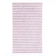 Zabawki kreatywne - Dalprint Kryształki samoprzylepne DPCRAFT 3mm, 806 szt. - light pink AA144DLP - miniaturka - grafika 1