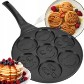 Patelnie - Patelnia Do Pancake Naleśniki Jajka Buźki Gaz Mr-Kejk3 - miniaturka - grafika 1