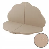 Maty piankowe - Mata Rozkładana Wodoodporna dla Dzieci Beżowa Na Ogród Misioo 115x115x5 - miniaturka - grafika 1