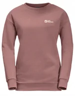 Bluzy damskie - Jack Wolfskin Essential Crewneck W 1710132-3068 Różowe L - miniaturka - grafika 1