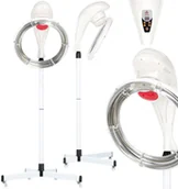 Sauny do włosów - Infrazon fryzjerski klimazon Saturn white do przyspieszania wzmacniania zabiegów pielęgnacyjnych włosów oraz do odbudowy koloryzacji ondulacji do salonu - miniaturka - grafika 1