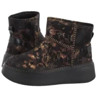 Botki damskie - Botki Złoto-Czarne 06257-25/00-4 (MA1449-a) Maciejka - miniaturka - grafika 1