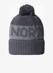 Czapka zimowa The North Face Retro Cabin Beanie - smoked pearl/high rise grey - Czapki męskie - miniaturka - grafika 1