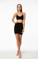 Majtki damskie - Bermudy Bamboo Shorts Black (Rozmiar M) - miniaturka - grafika 1