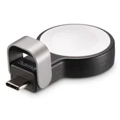 Akcesoria do smartwatchy - Ładowarka do smartwatcha HAMA 201698 do Apple Watch Czarny - miniaturka - grafika 1