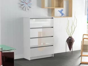 Komoda RICO 4s WYSOKI POŁYSK 80 cm AKRYL - Komody - miniaturka - grafika 2