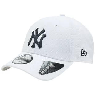 New Era 9TWENTY League Essentials New York Yankees Cap 60348840, Kobieta, Czapka z daszkiem, Biały - Czapki damskie - miniaturka - grafika 1