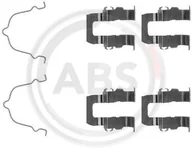 Układ hamulcowy - akcesoria - Zestaw montażowy klocków hamulcowych A.B.S. 1119Q 126111900 - miniaturka - grafika 1