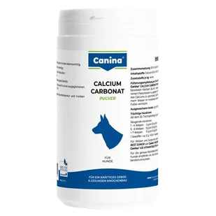 Proszek Canina Calcium Carbonat 1000g - Pasze dla zwierząt - miniaturka - grafika 1