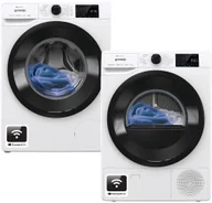 Zestawy AGD - Zestaw AGD Gorenje Pralka WPNEI84A1SWIFI/PL 8kg + Suszarka DPNE83GNLWIFI/PL 8kg - miniaturka - grafika 1