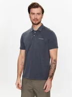 Koszulki męskie - Columbia Polo Nelson Point 1772721 Szary Regular Fit - miniaturka - grafika 1