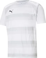 Koszulki męskie - Puma Koszulka męska Puma teamVISION Jersey biała 704921 04 S - miniaturka - grafika 1