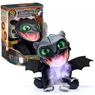 Zabawki interaktywne dla dzieci - Zabawka interaktywna WOW Pacynka Szczerbatek RealFX HTTYD-1001-01 - miniaturka - grafika 1