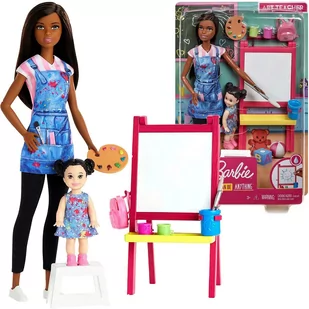 Mattel Kariera Nauczycielka plastyki GJM300 - Lalki dla dziewczynek Mattel Kariera Nauczycielka plastyki GJM300 - Lalki dla dziewczynek - miniaturka - grafika 1