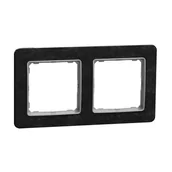 Klawisze i ramki - Ramka 2-krotna, imitacja łupek SEDNA ELEMENTS - miniaturka - grafika 1