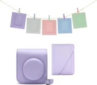 Torby fotograficzne i futerały - Pokrowiec Fujifilm Akcesoria Instax mini 12 LILAC PURPLE - miniaturka - grafika 1