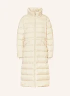 Płaszcze damskie - Tommy Hilfiger Płaszcz Puchowy beige - miniaturka - grafika 1