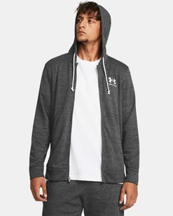 BLUZA MĘSKA ROZPINANA UNDER ARMOUR Rival Terry Lc Fz LG - Bluzy męskie - miniaturka - grafika 1