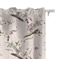 Zasłony - Zasłona AUTUMN wzór AT29 | jesienne zające 150 x 240 cm tkanina standard - miniaturka - grafika 1