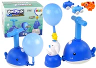 Zabawki interaktywne dla dzieci - DLA DZIECI BALONOWA WYRZUTNIA DELFIN - miniaturka - grafika 1