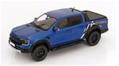 Samochody i pojazdy dla dzieci - Mcg Ford Raptor Pick-Up 2022 Blue Metallic 1:18 18455 - miniaturka - grafika 1