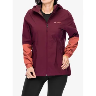 Kurtka przeciwdeszczowa damska Vaude Moab Rain Jacket II - Kurtki rowerowe - miniaturka - grafika 1