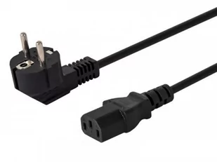 Elmak Kabel zasilający C13/ C/F Schuko kątowy Savio CL-98 10 sztuk paczka 1,8m 1_696577 - Kable komputerowe i do monitorów - miniaturka - grafika 1