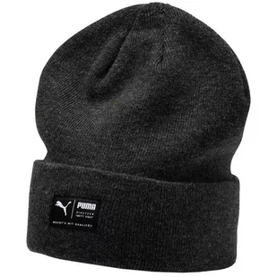 Czapka Puma Archive Heather Beanie Senior Czarna 21739 01-Senior - Czapki damskie - miniaturka - grafika 1