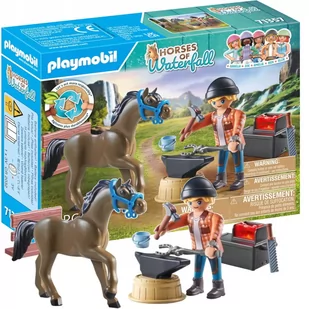Playmobil 71357 Kowal Ben I Achilles - Klocki - miniaturka - grafika 1