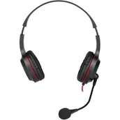 Słuchawki - Tracer Office V2 Czarny (TRASLU46705) - miniaturka - grafika 1