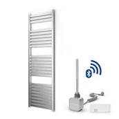 Grzejniki łazienkowe - Grzejnik łazienkowy elektryczny drabinka 60x180cm grzałka programowanie chrom Warmtec Velo - miniaturka - grafika 1