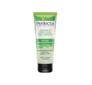 Perfecta Jarmuż i Zielony jęczmień Peeling gruboziarnisty 75ml - Peelingi i scruby do twarzy - miniaturka - grafika 3