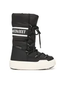 Buty dla dziewczynek - Moon Boot Śniegowce Jr Park Tube Lace wp 80D3440130 S Czarny - miniaturka - grafika 1