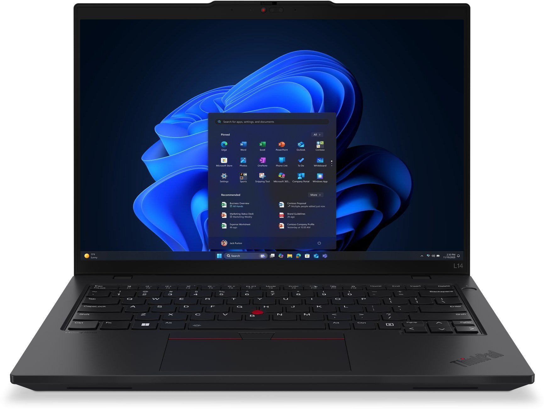 Lenovo ThinkPad L14 G6 Ryzen AI 5 PRO 340 / 32 GB / 512 GB / W11 Pro 21SE0002MH