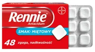Układ pokarmowy - Bayer Rennie mięta 48 szt. - miniaturka - grafika 1