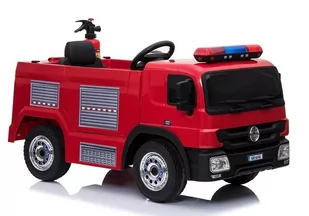 Import LEANToys Pojazd Na Akumulator Wóz Strażacki Czerwony LT4095-0 - Pojazdy elektryczne dla dzieci - miniaturka - grafika 1