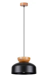 Czarna loftowa skandynawska lampa nad stół - 8X A645 Tvegi - Lampy stojące - miniaturka - grafika 1