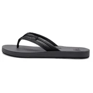 Klapki i japonki męskie - Klapki męskie Quiksilver Carver Squish japonki plażowe czarne-40 - miniaturka - grafika 1