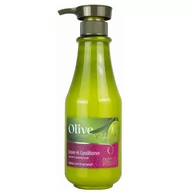Odżywki do włosów - Olive Leave-In Conditioner odżywka bez spłukiwania z organiczną oliwą z oliwek 500ml - miniaturka - grafika 1