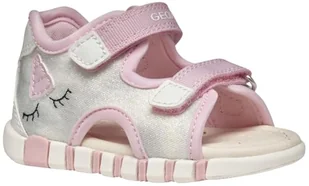 Geox B sandały Iupidoo Gir, dla dziewcząt i dziewcząt, różowy, 26 EU - Buty dla dziewczynek - miniaturka - grafika 1