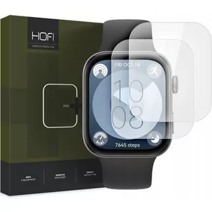 Folia hydrożelowa HOFI HydroFlex Pro+ do Huawei Watch Fit 3 Przezroczysty (2 szt.) - Akcesoria do smartwatchy - miniaturka - grafika 1