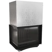 Wkłady kominkowe - Wkład narożny Amelia 25 lewy Bs gilotyna Dolot - miniaturka - grafika 1